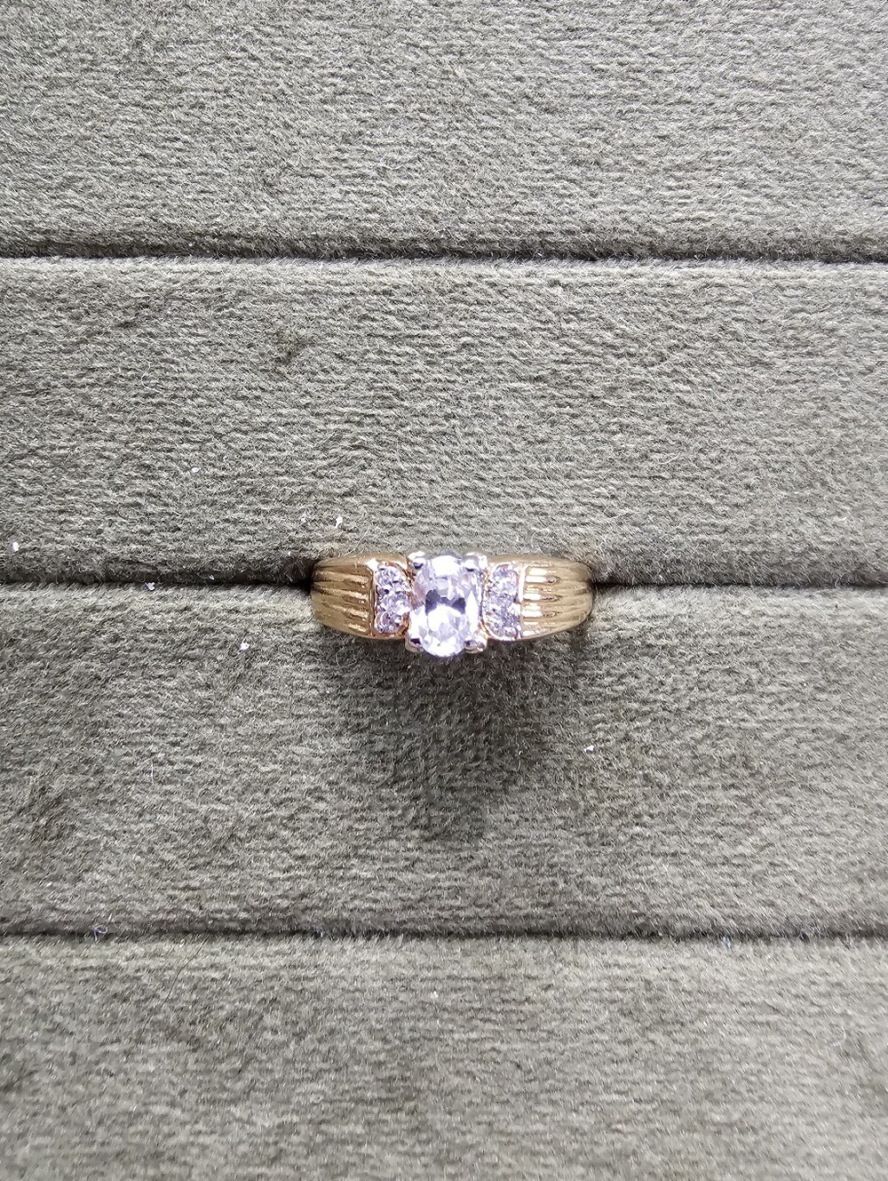 Vintage 14k Gold Plated Ring Size 7